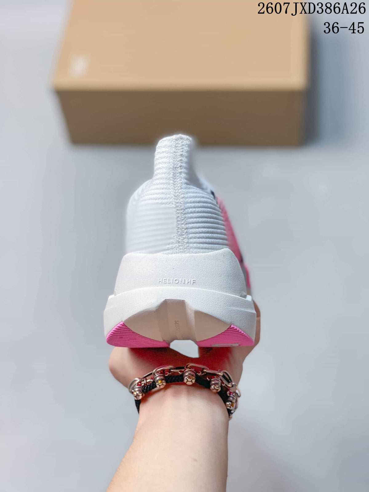 On Cloudboom Strike LS Slip-On Sneakers White Pink