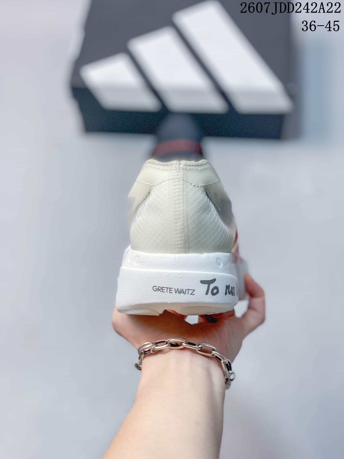 Y-3 Adios Pro 4 White Red Low-Top Sneakers