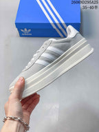 adidas Originals Gazelle Bold W Suede Sneakers Grey White