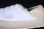 The North Face Thermoball Traction Mule in Beige and White