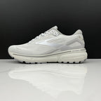 Brooks Ghost 15 Running Shoes in White and Grey