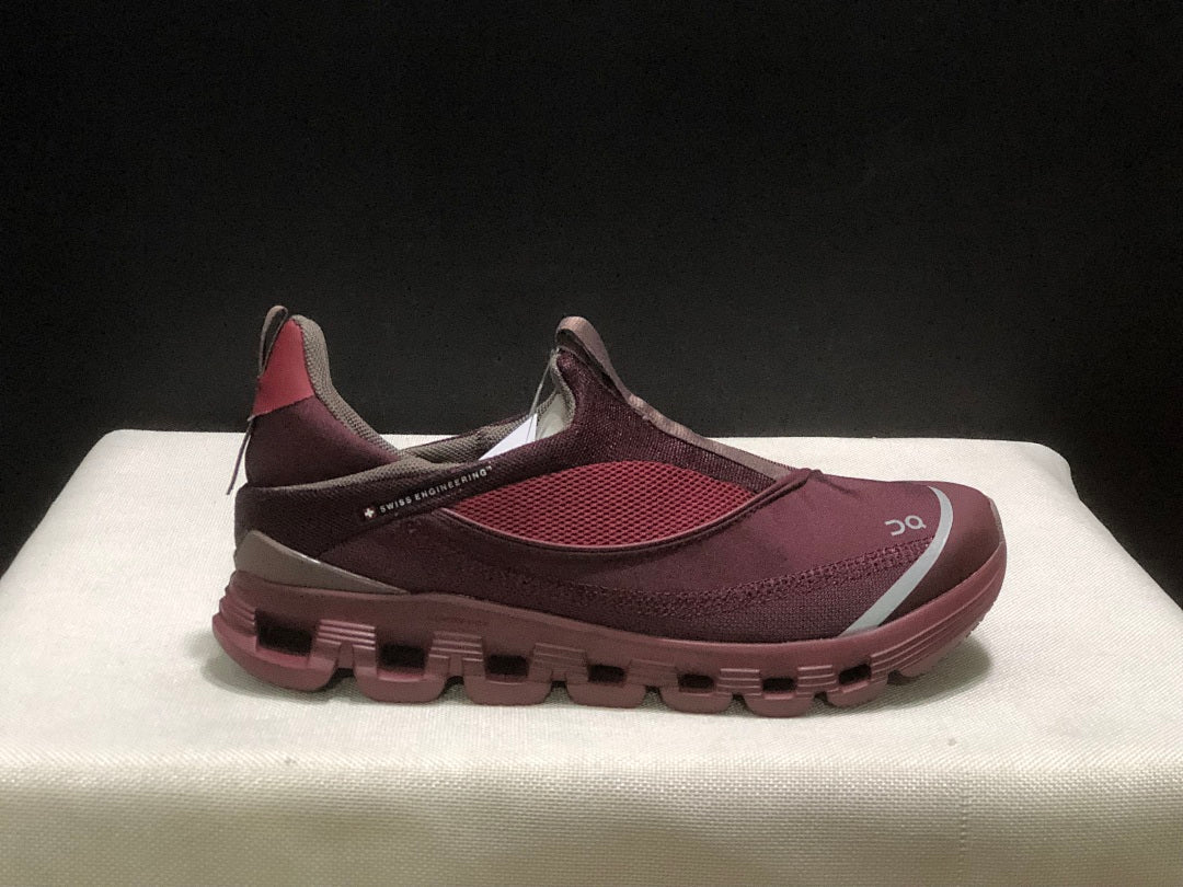 On Cloud X 4 Coast Slip-On Sneakers Burgundy Red