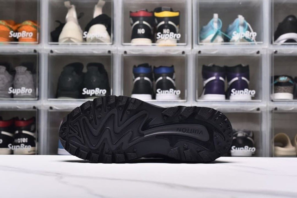 Louis Vuitton LV Millenium Black Chunky Sneakers