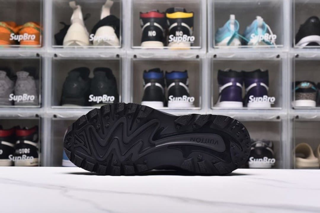Louis Vuitton LV Millenium Black Chunky Sneakers