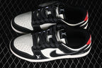 Nike SB Dunk Low Black White Red Sneakers QW5836-031