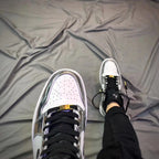 Jordan Air Jordan 1 Pass The Torch High-Top Sneakers Silver White