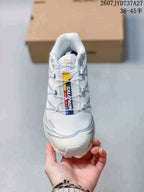 Salomon XT-6 GTX Low-Top Sneakers White and Gray