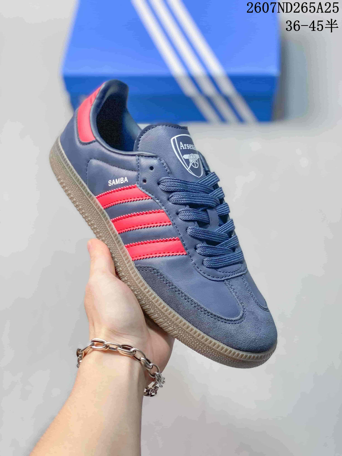 Adidas Samba Navy Red Low-Top Sneakers 2607ND265A25