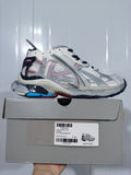 Balenciaga Runner Sneakers White Grey Blue 0322