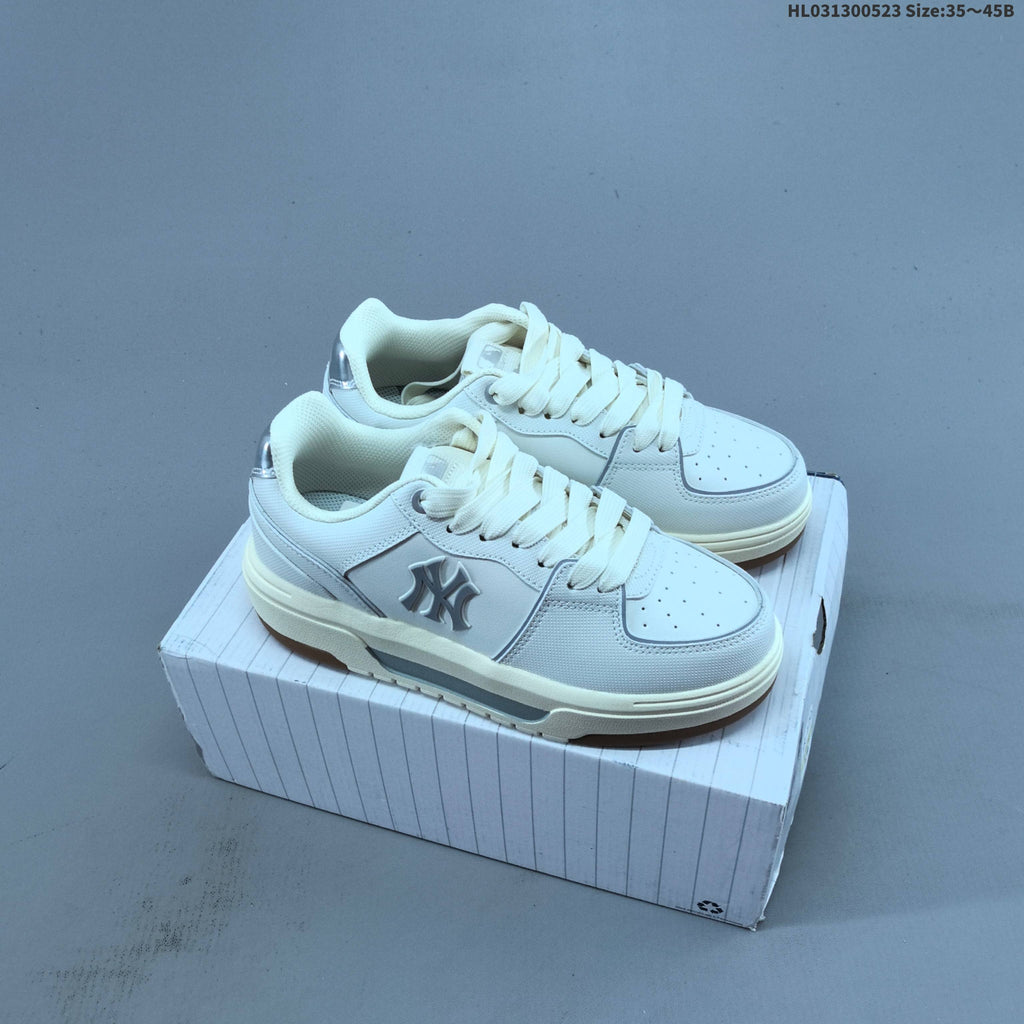 MLB Chunky Liner Embo Monogram Low-Top Sneakers