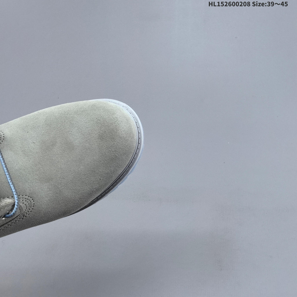 Timberland High-Top Lace-Up Boots in Grey