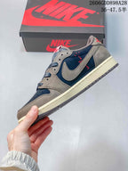 Nike Air Jordan 1 Low Travis Scott Style Sneakers