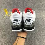 Air Jordan 3 White Cement High-Top Sneakers