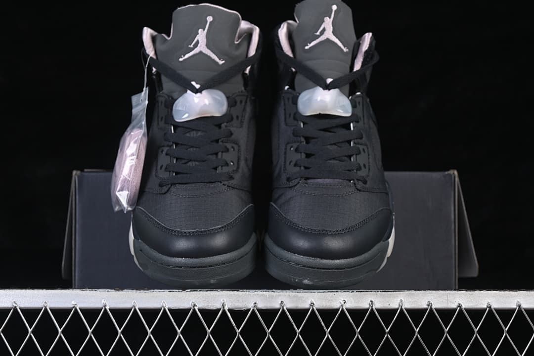 Air Jordan 5 Retro PSG Black Sneakers HQ3004-001