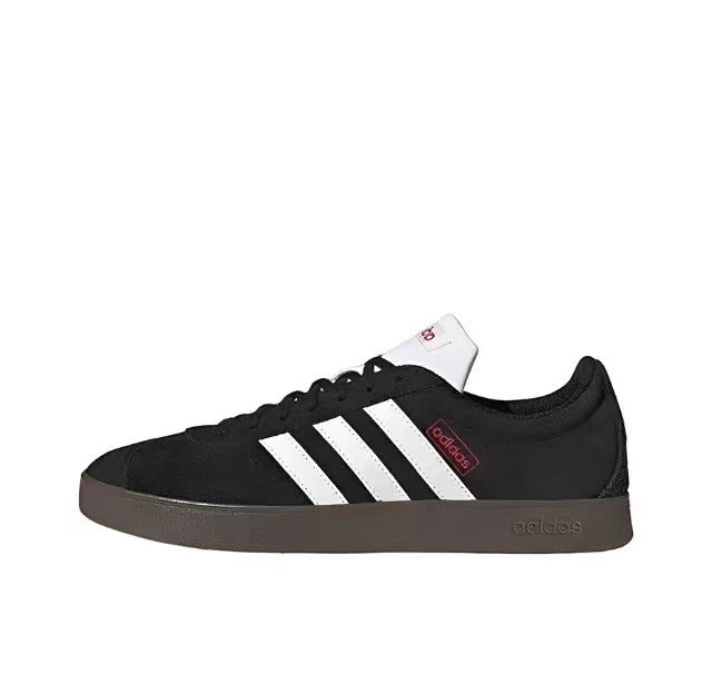 Adidas HQ1801 Black Sneakers with White Stripes