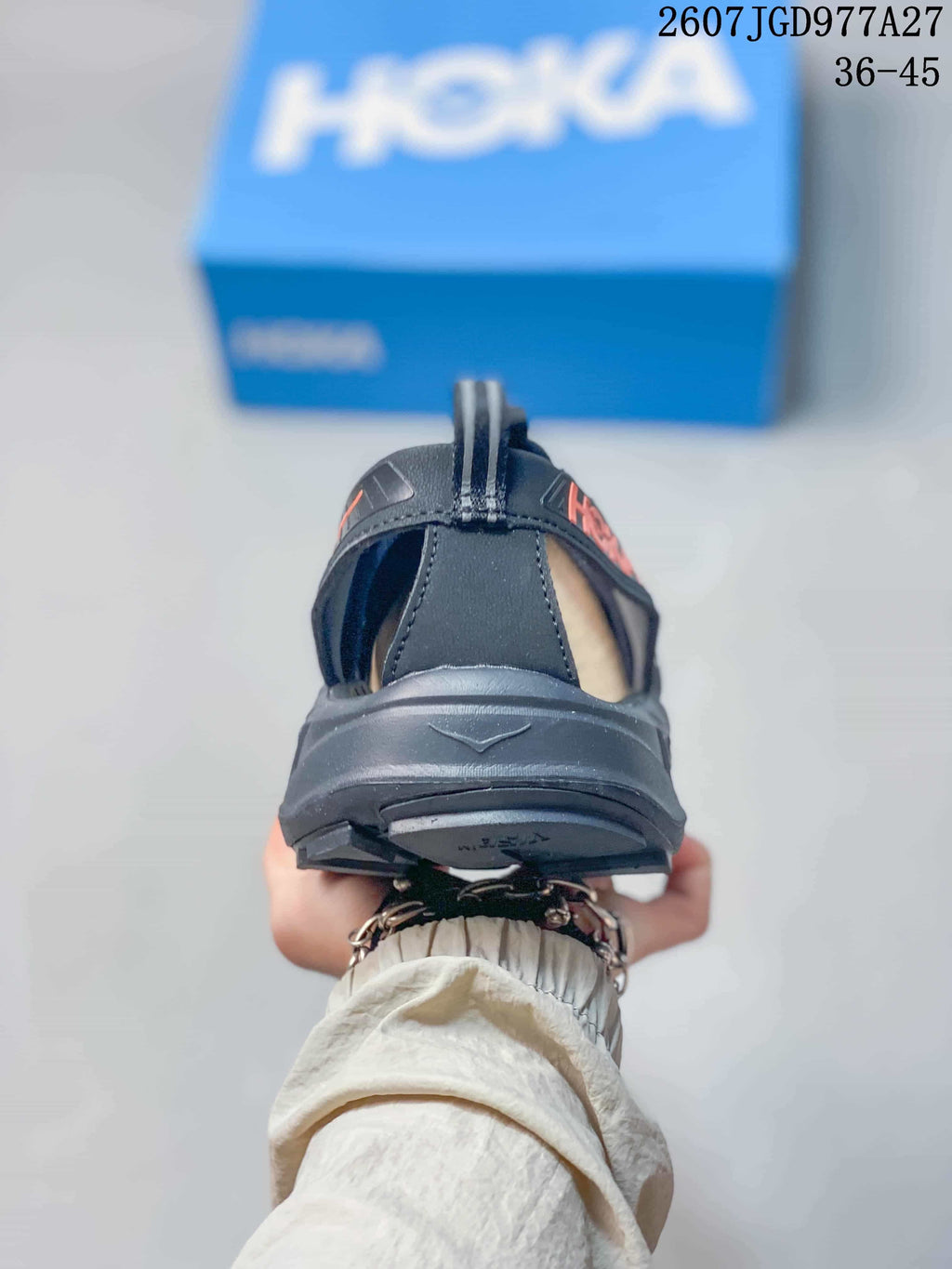 HOKA Hopara OG Outdoor Sandals Black 2607JGD977A27