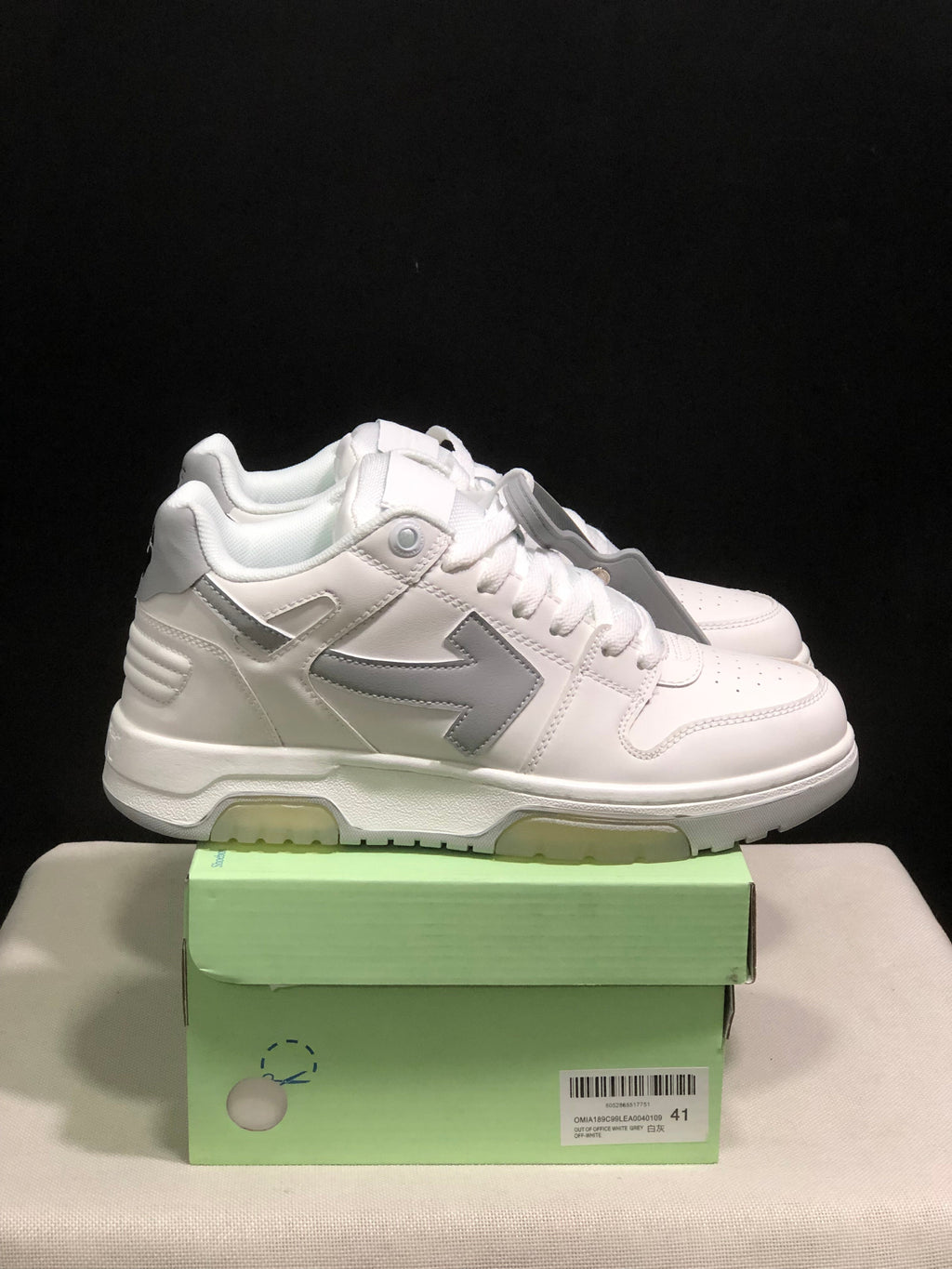 Off-White Out Of Office Low-Top Sneakers White Gray