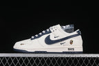 Nike SB Dunk Low BAPE Navy and White Sneakers XS6089-515