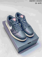 Jordan Air Jordan 1 Low Black White Sneakers