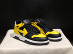 Off-White Out Of Office Low-Top Sneakers Black Yellow