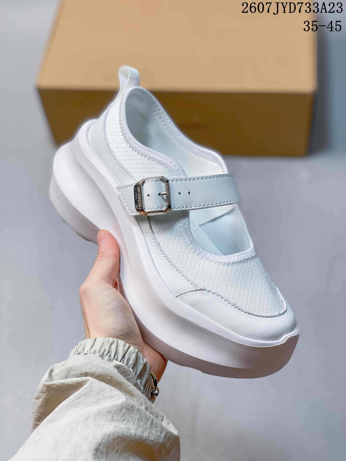 Comme des Garçons x Salomon Mary Jane Sneakers White 712530TOO