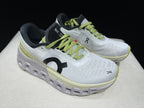 On Cloudmonster 2 Running Shoes in White and Lime