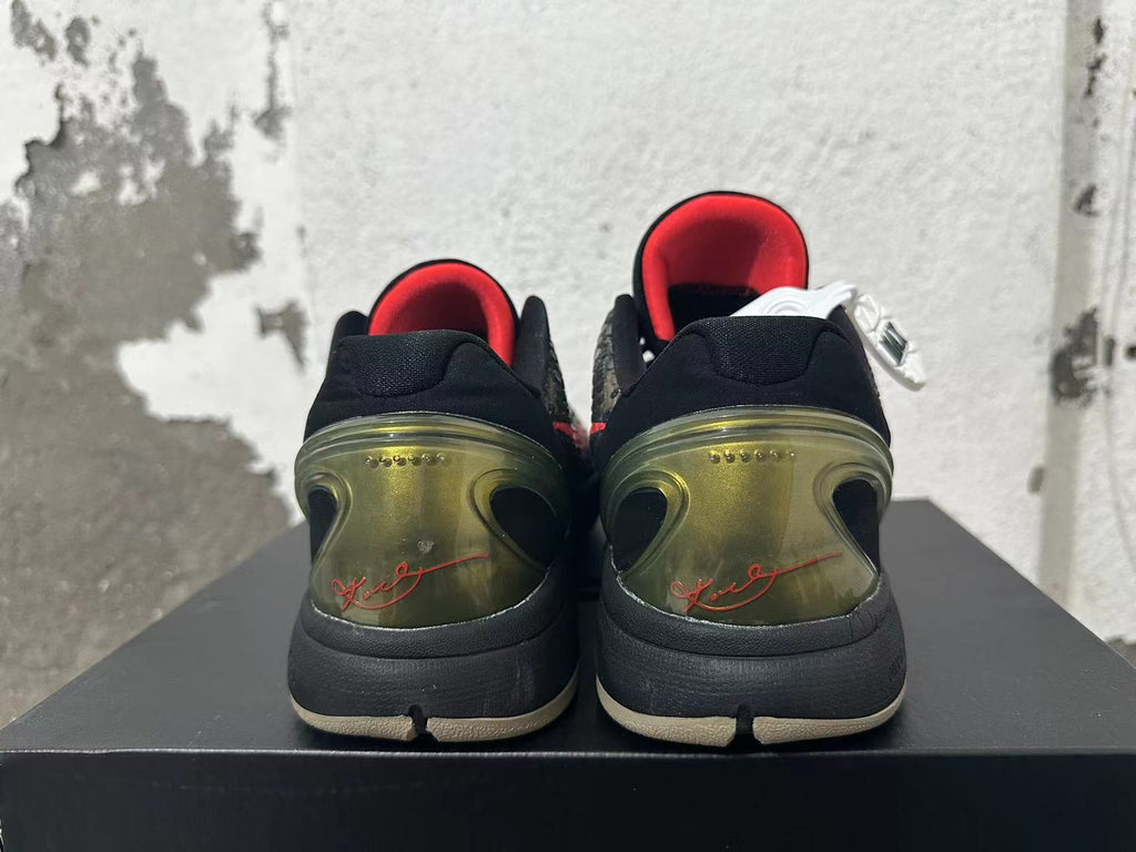 Nike Kobe 6 Black Camo Basketball Shoes
