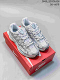Nike P-6000 Sneakers in Silver and White