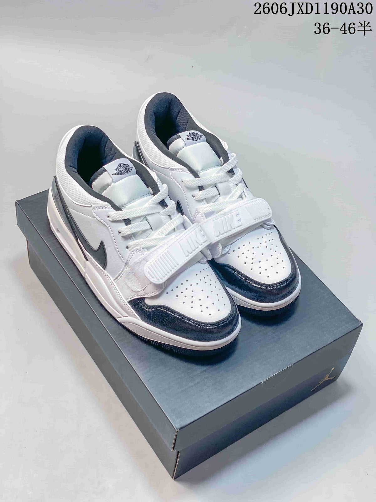Air Jordan Legacy 312 Low Black and White Sneakers