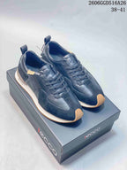 ECCO Men's Navy Lace-Up Outdoor Sneakers