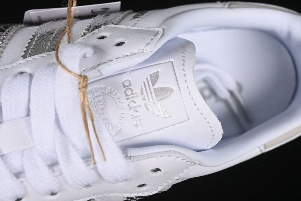adidas Samba OG JI2725 White Silver Sneakers