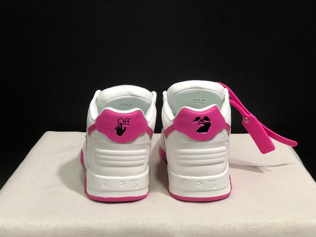 Off-White Out Of Office Low-Top Sneakers White Pink