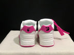 Off-White Out Of Office Low-Top Sneakers White Pink