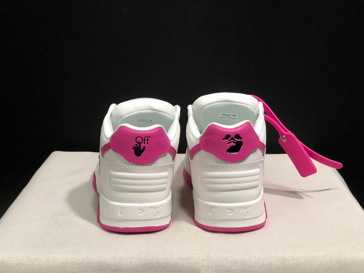 Off-White Out Of Office Low-Top Sneakers White Pink