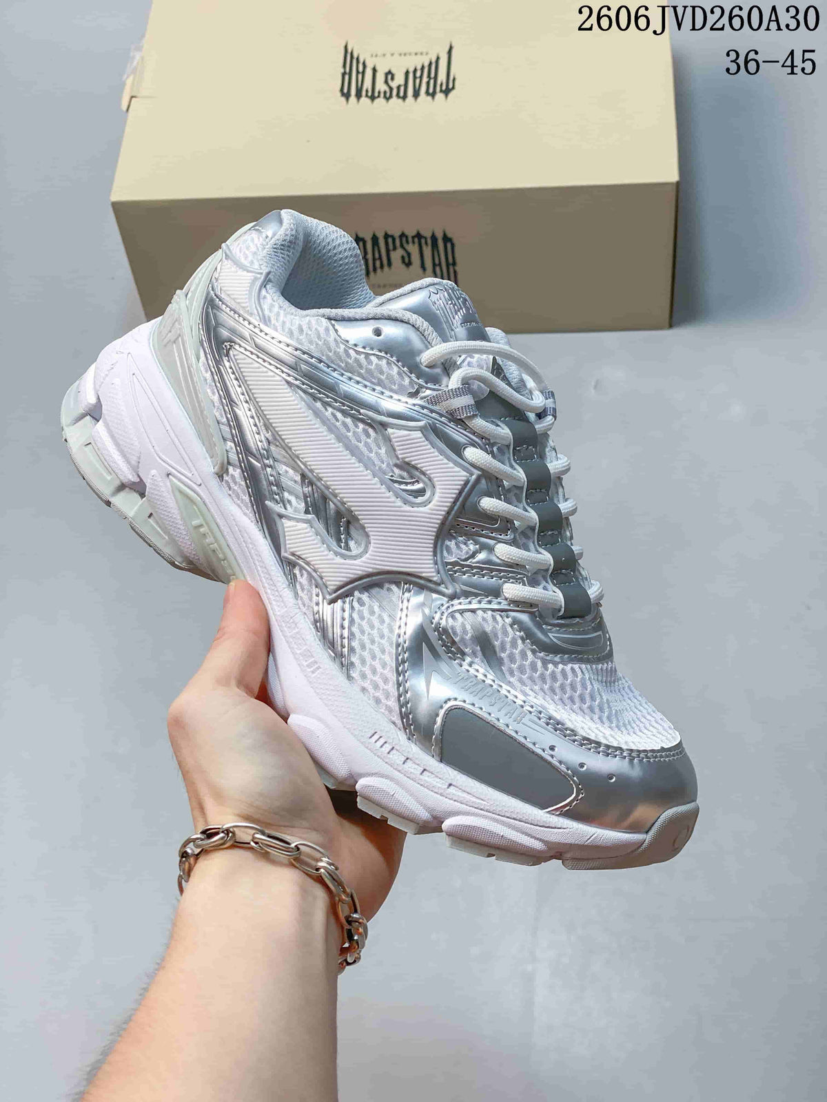 Trapstar Trispeed 3000 Retro Chunky Running Sneakers