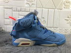 Jordan AJ6 Travis Sky Blue High-Top Sneakers