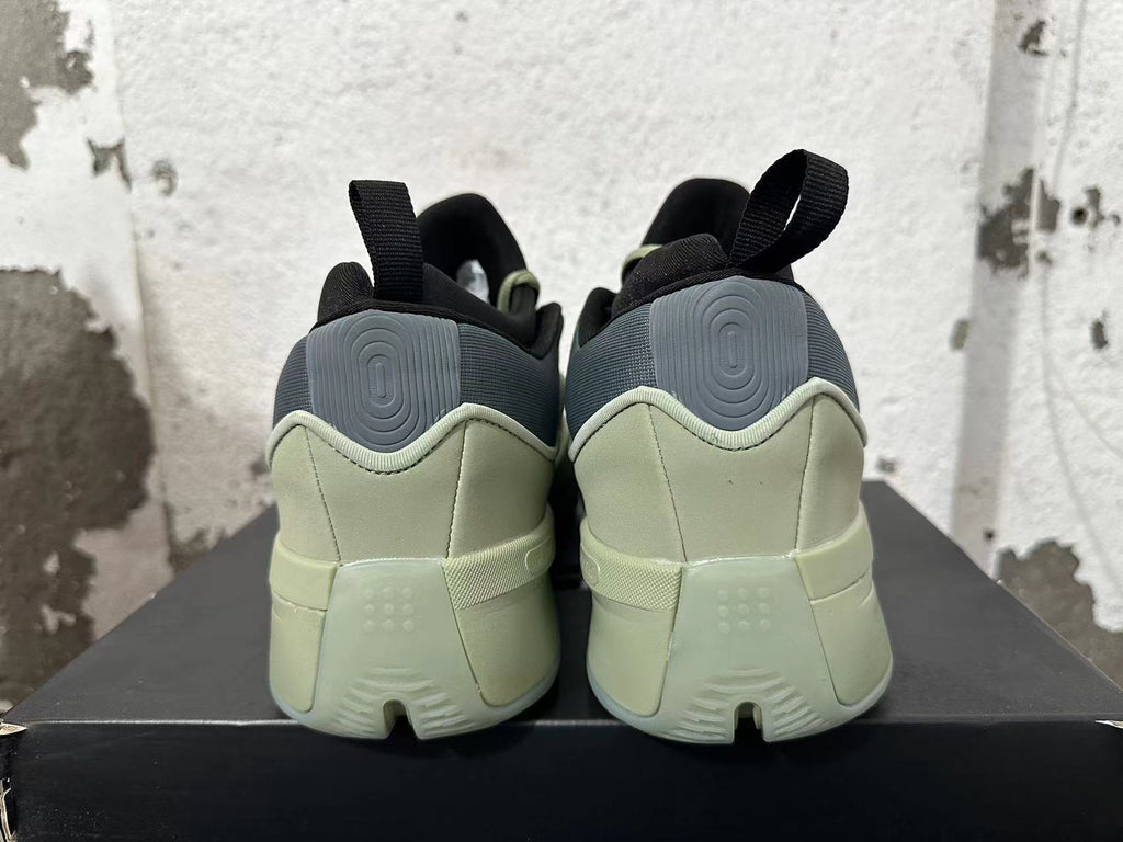 adidas Dame 9 Basketball Shoes Green Grey Orange