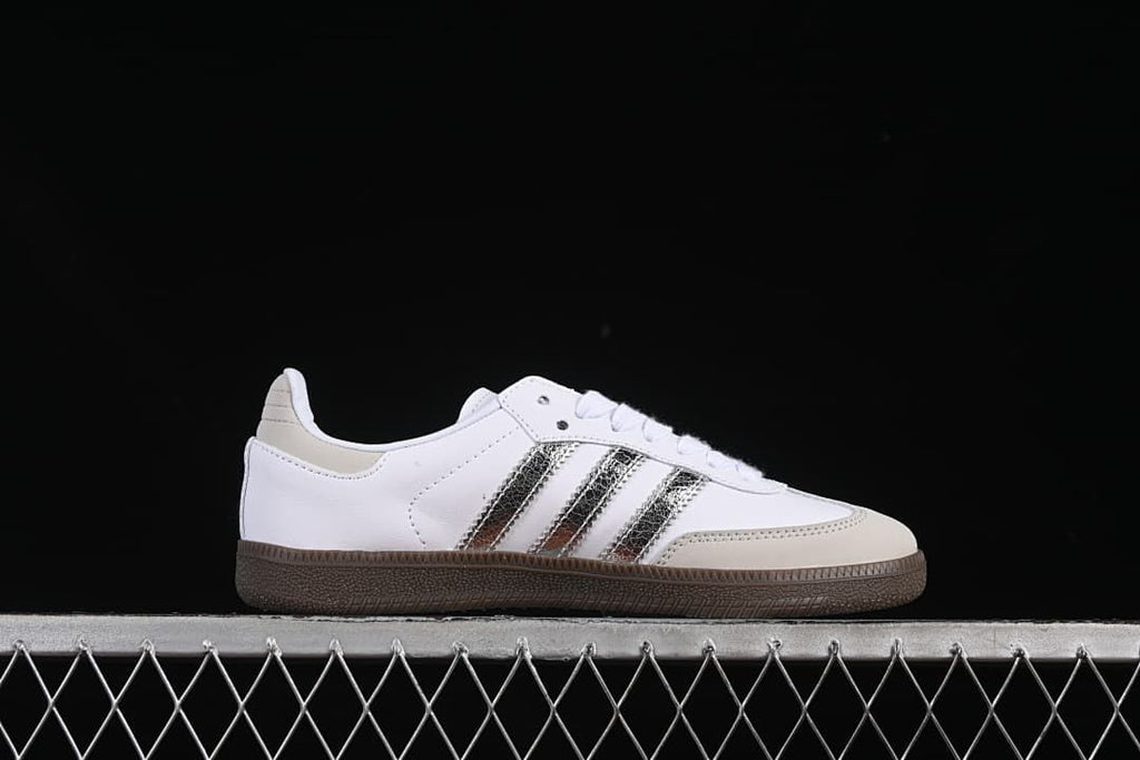 adidas Samba OG JI2725 White Silver Sneakers