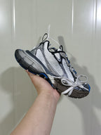 Nike 1214 Gray Blue-Graffiti Sneakers