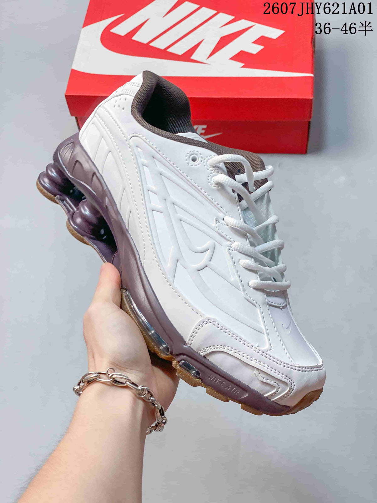 Nike Shox Ride 2 Sneakers – White and Grey