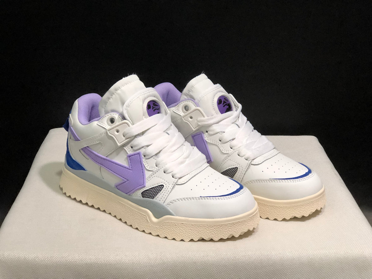 Off-White Out Of Office Sneakers White Purple Blue