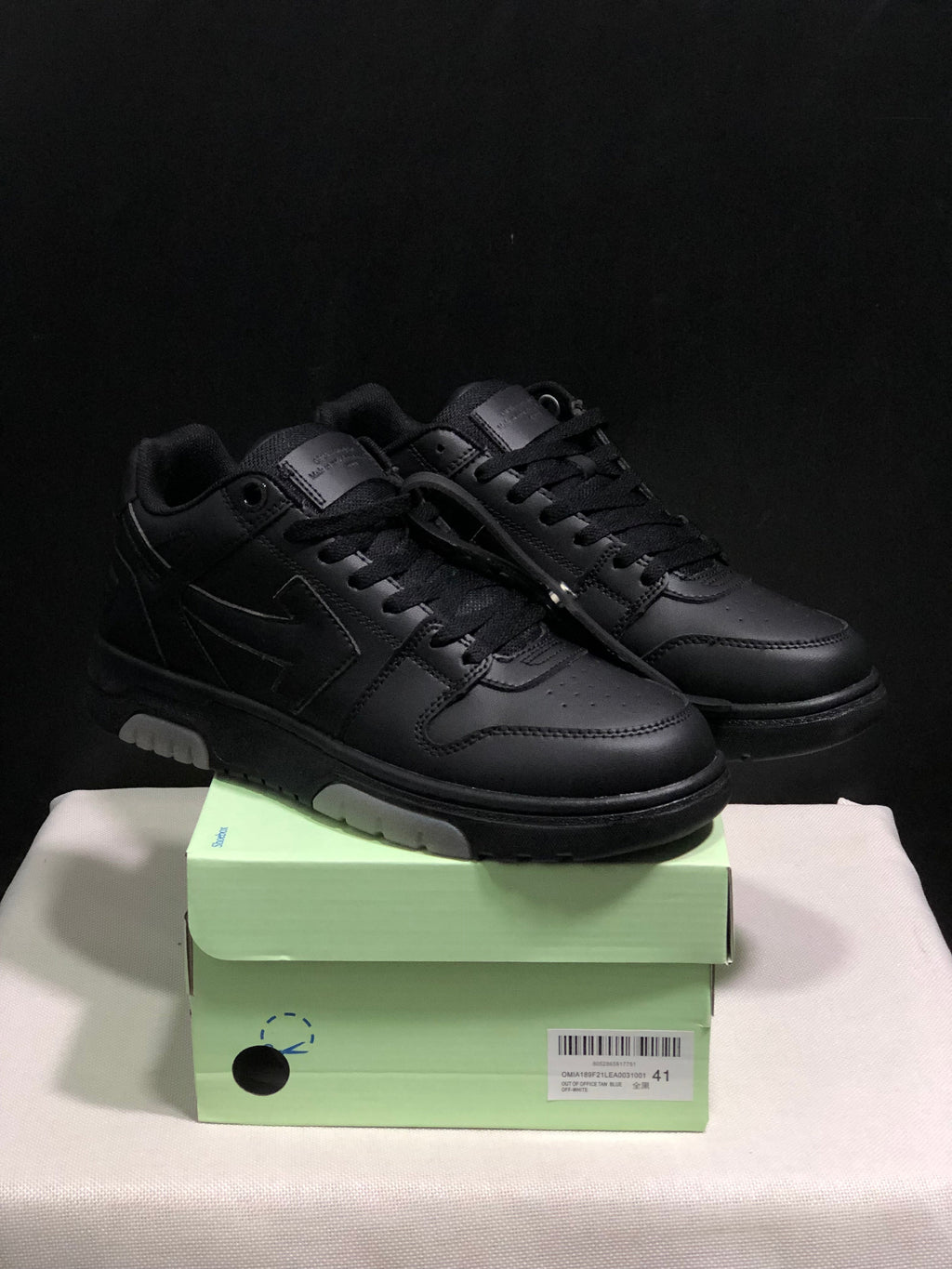 Off-White Out Of Office Low-Top Sneakers Black