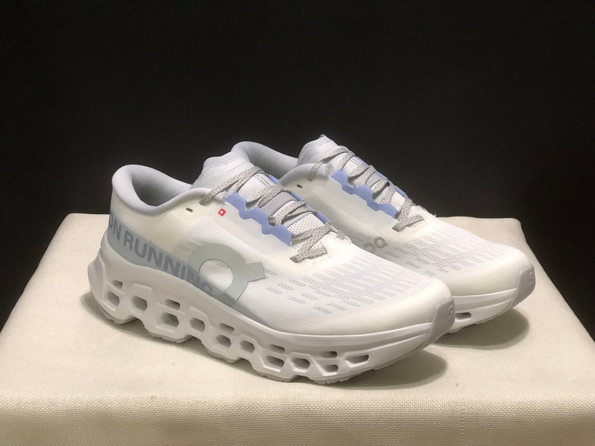 On Cloudmonster 3 White Running Sneakers
