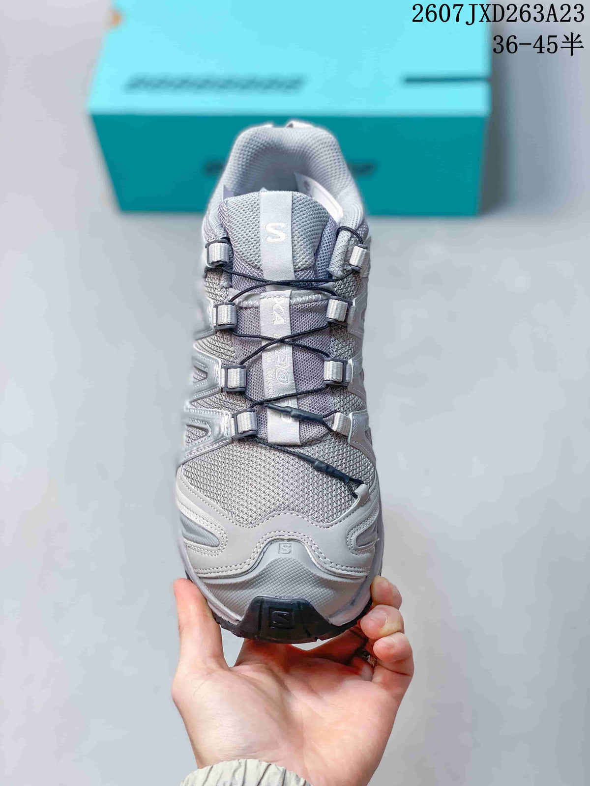 Salomon XA Pro 3D Low-Top Sneakers Alloy Gray Silver 07JXD263A23