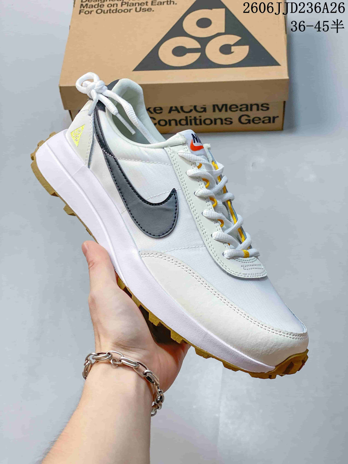 Nike ACG LDV Trail Sneakers White Navy Gum Sole