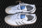 adidas Samba OG B75810 White Silver Sneakers