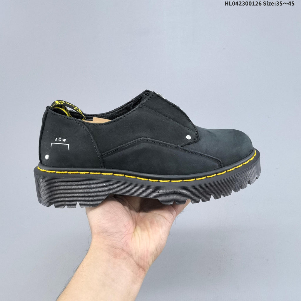Dr. Martens Sinclair Black Platform Shoes