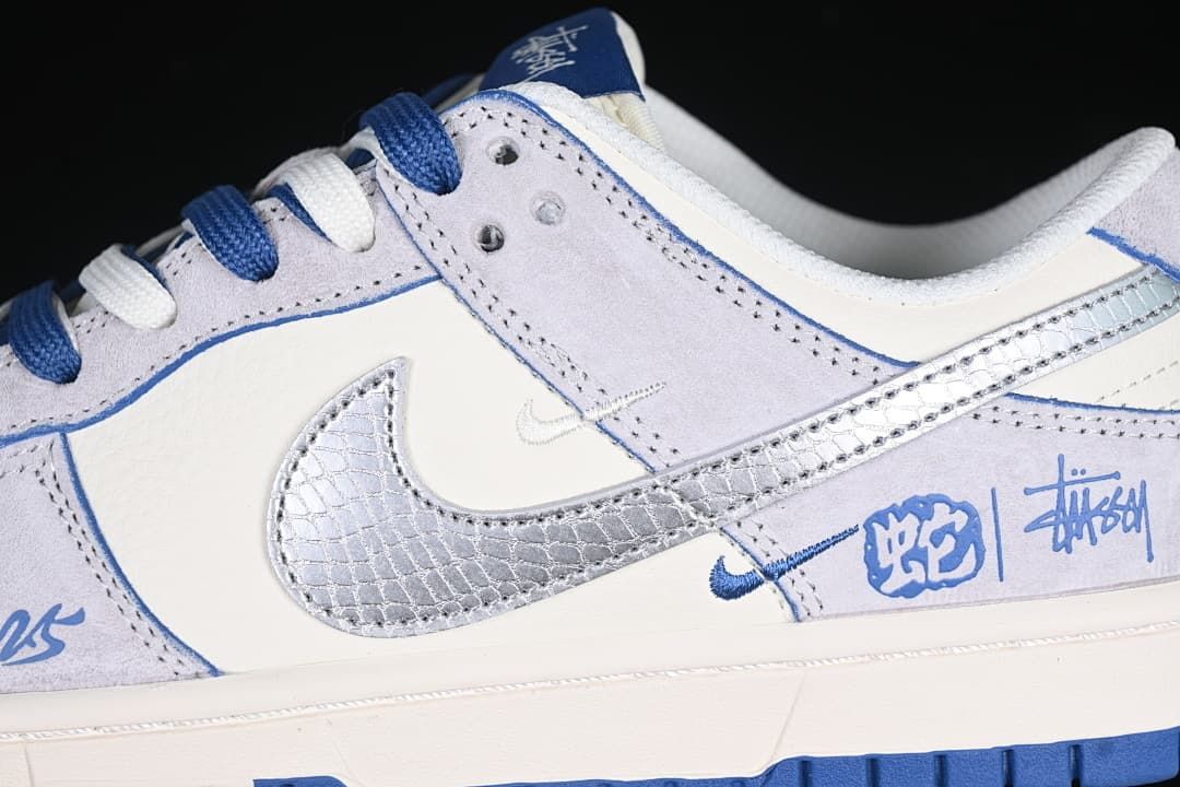 Nike SB Dunk Low White Blue Silver DM6868-010
