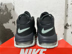 Nike Air More Uptempo Black and Mint Green Sneakers