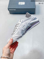 Onitsuka Tiger Mexico 66 Gray Textile Sneakers JDD294A14